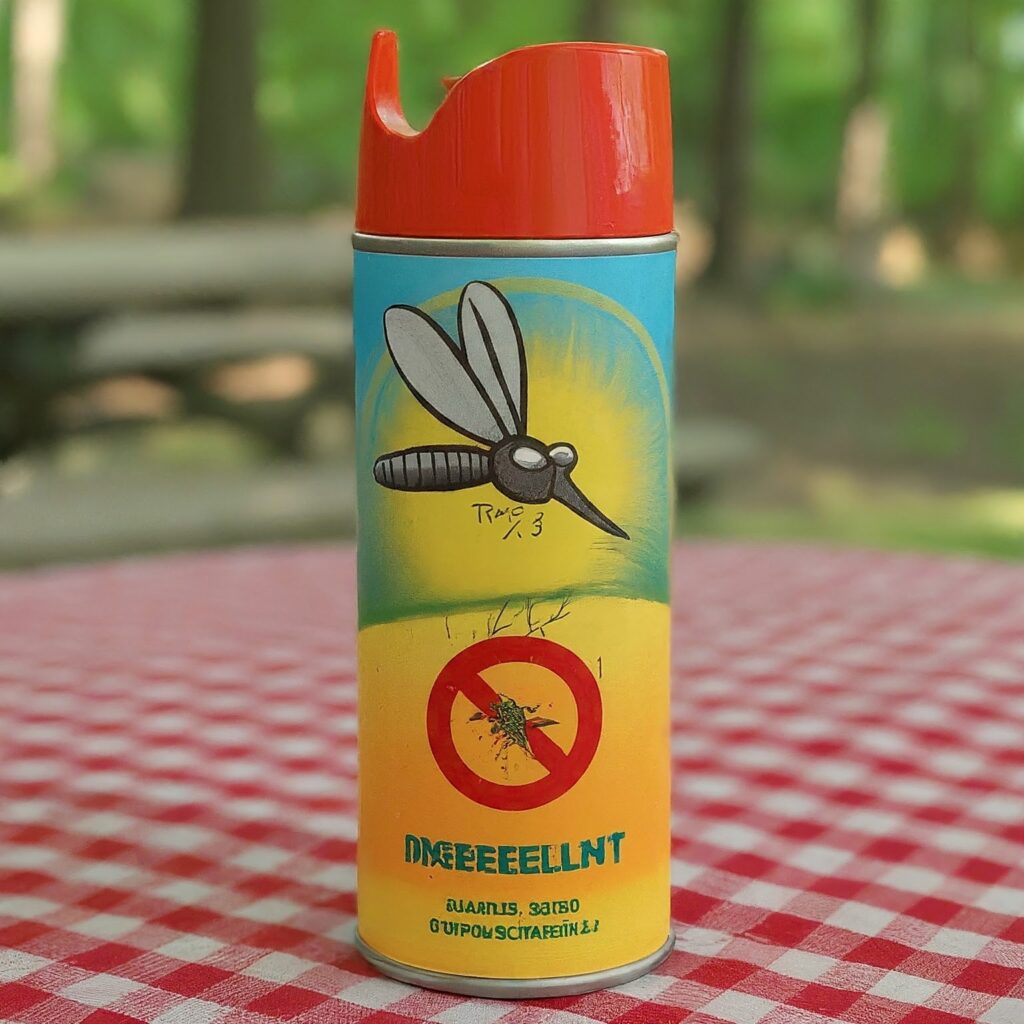 蚊よけスプレーのイメージ