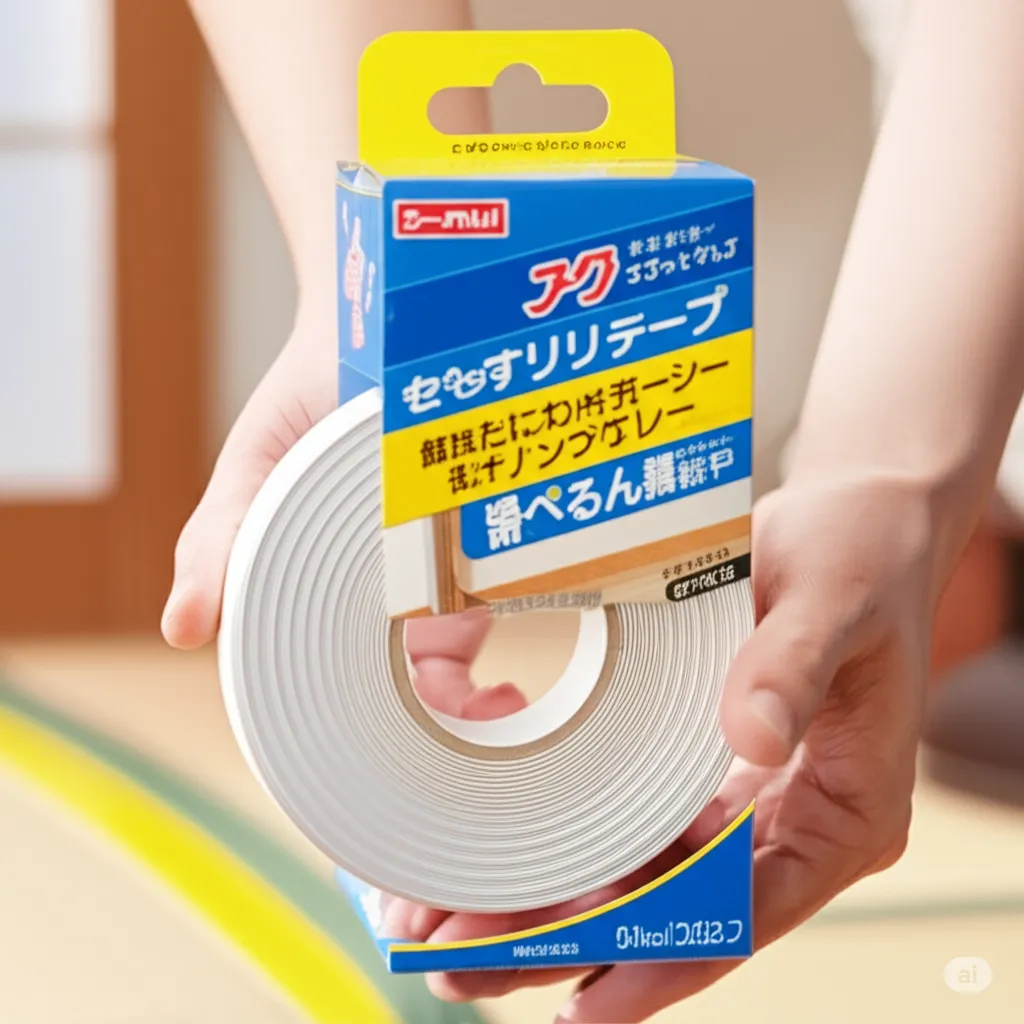 敷居溝テープとも呼ばれる商品の特徴とサイズ