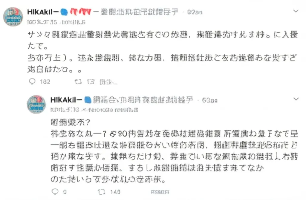 ヒカルの「みそる」動画など関連インフルエンサーの炎上