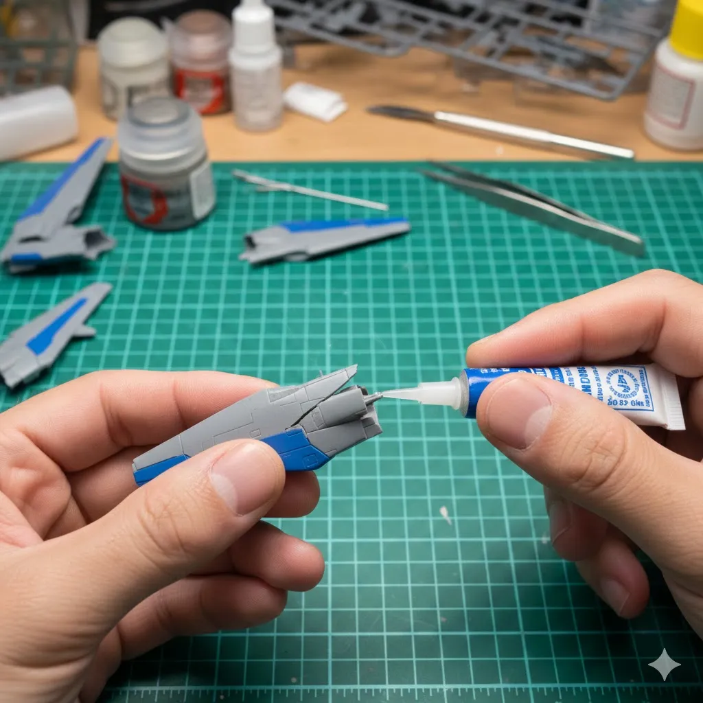 100均の瞬間接着剤でプラスチックがつかない時の最終手段