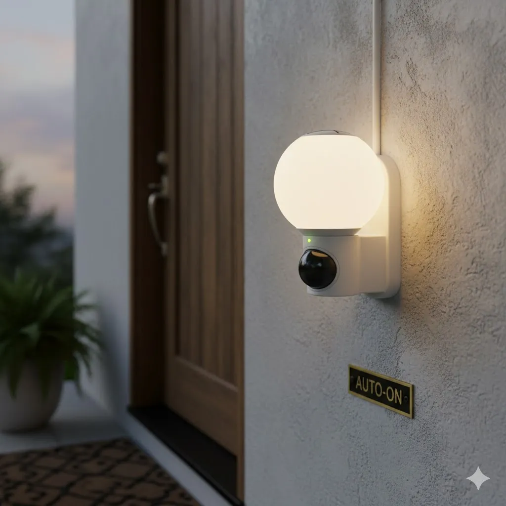 100均センサーライトの電池すぐなくなる問題はコンセント式で解決！