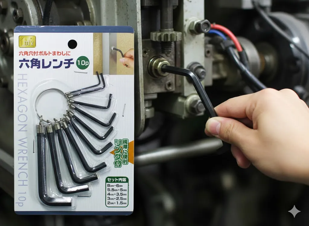 六角レンチ100均セリアでどこで買える？10mmサイズや売り場を調査