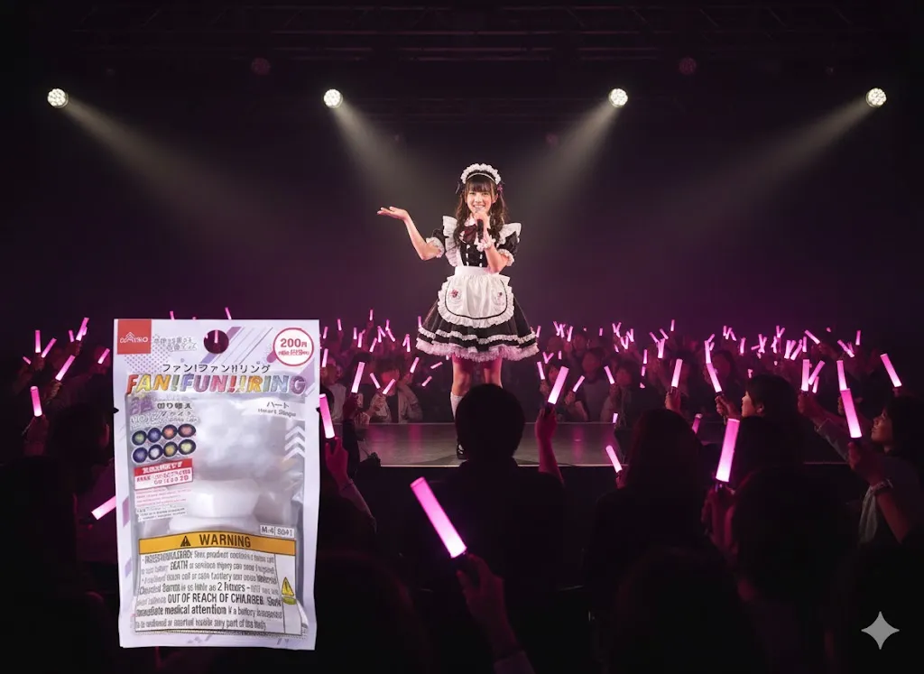 ペンライトを首から下げる紐は100均のどこで買える？全調査