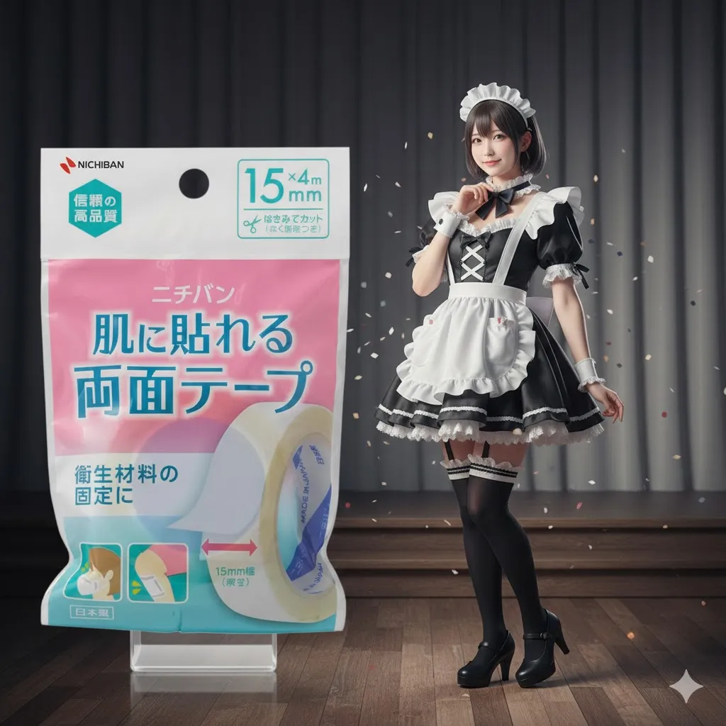 肌に貼れる両面テープ100均どこで買える？ドンキやキャンドゥも！