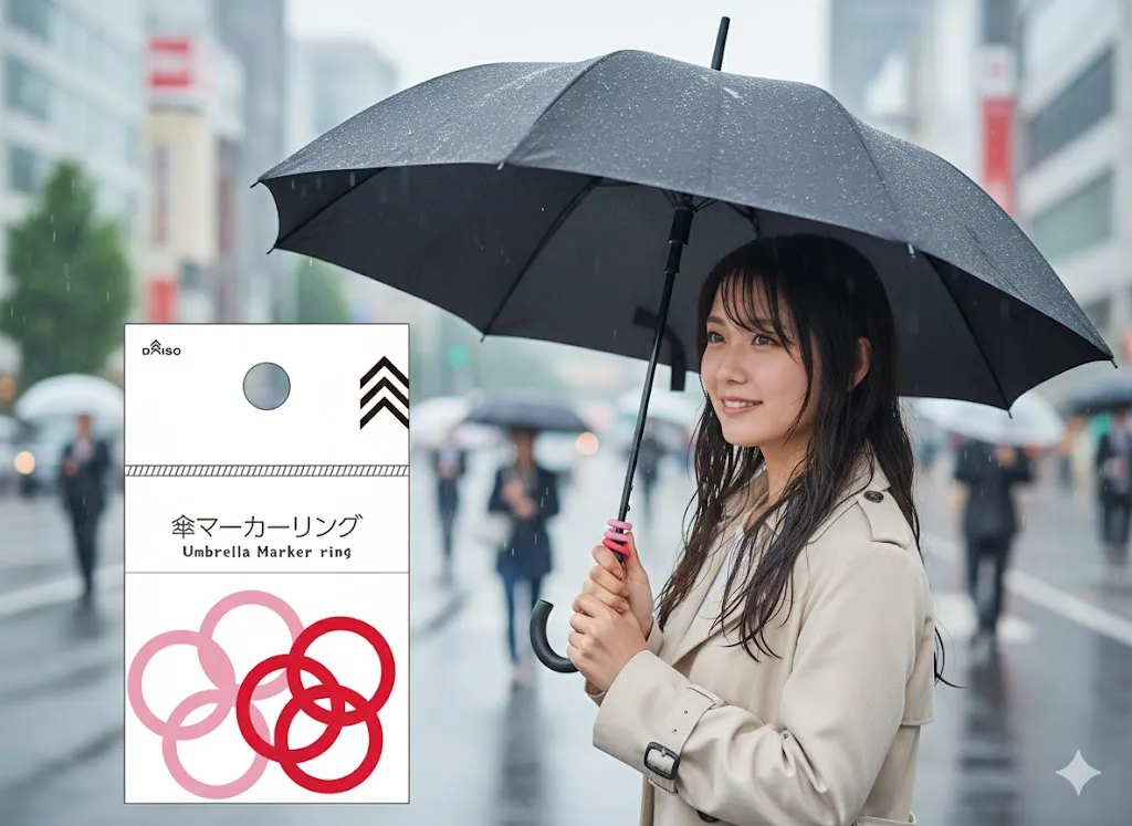 アンブレラマーカーシリコンリングどこに売ってる？100均販売店