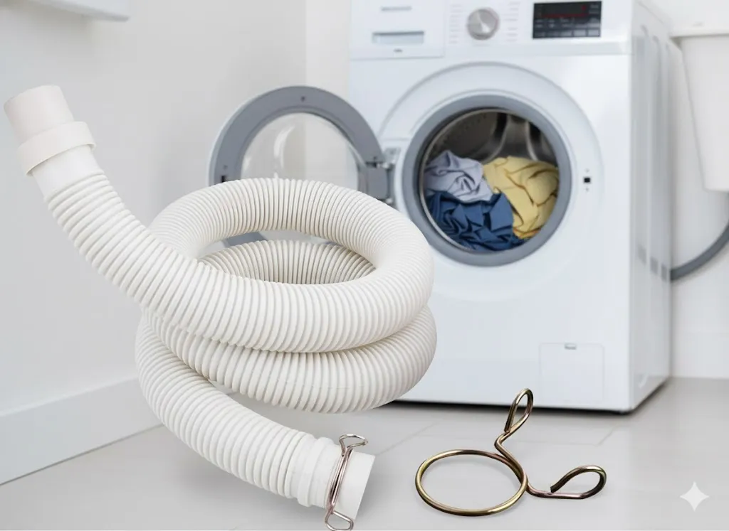 洗濯機排水ホース延長は100均セリアで代用可能？販売店とやり方