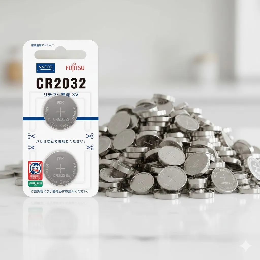 CR2032電池どこに売ってる？コンビニや100均の値段と販売状況