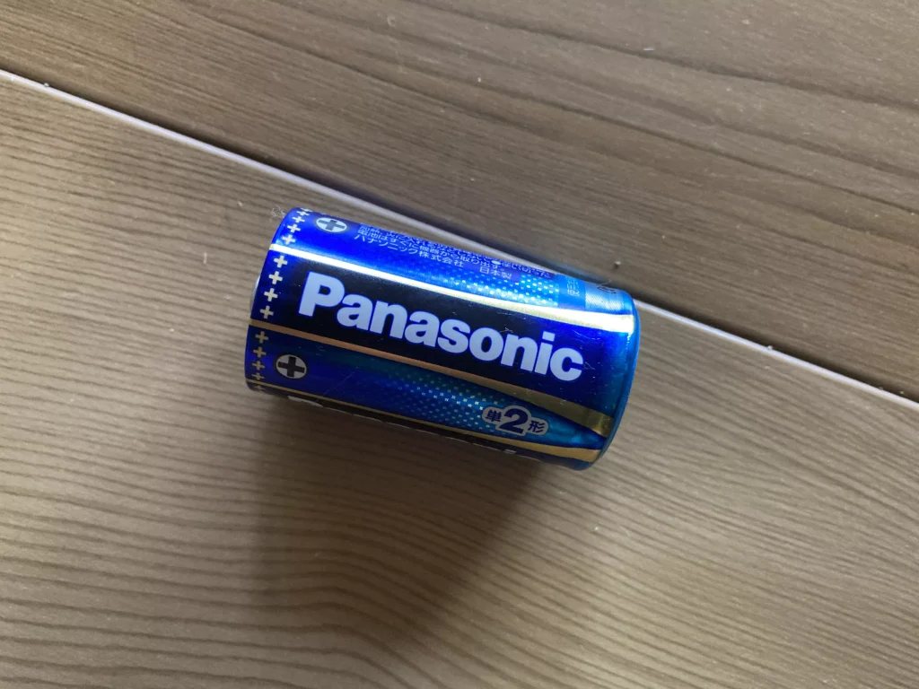 マンガン乾電池とその他の電池