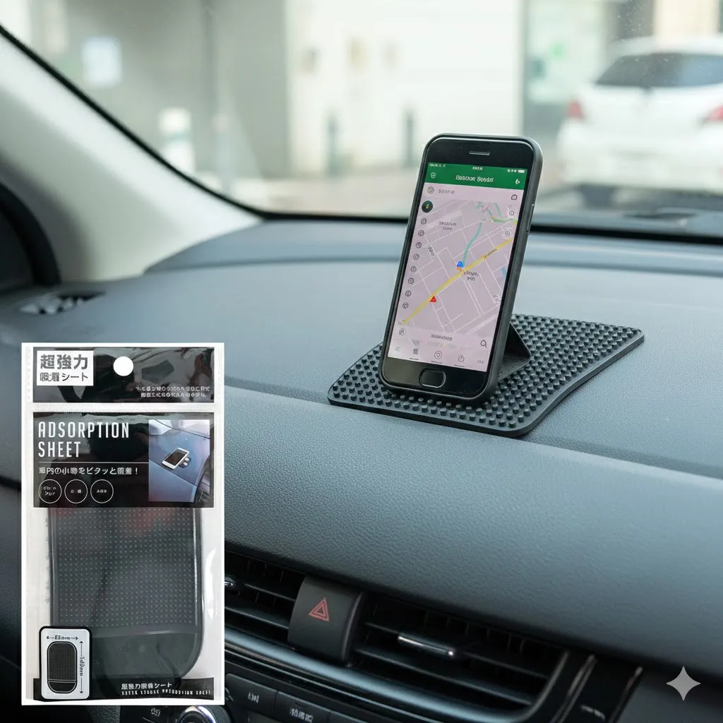 100均スマホ滑り止めシールはどこで売ってる？ダイソーセリア透明シリコン