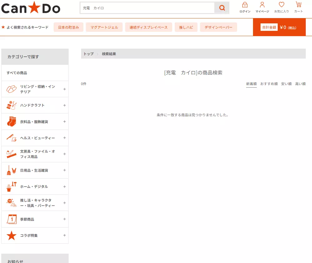 キャンドゥ公式